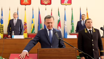 Глава Выселковского района Сергей Фирстков