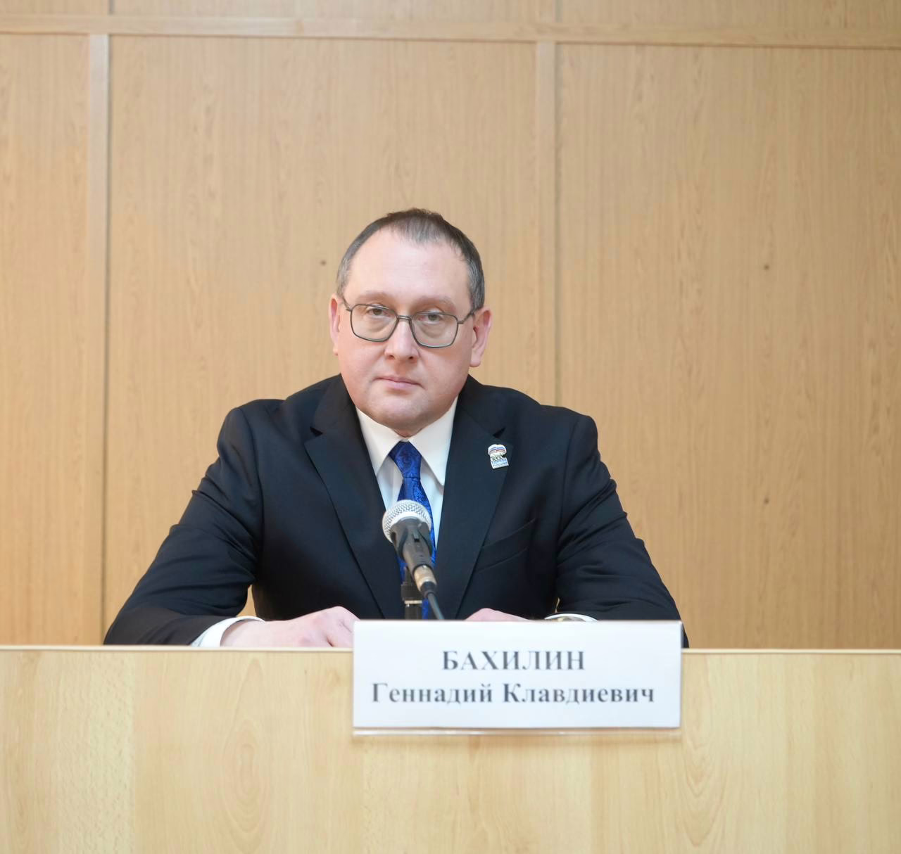Глава Успенского района Геннадий Бахилин