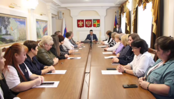 Заседание в администрации Красноармейского района