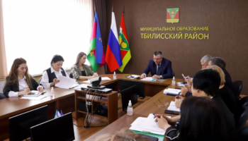 Глава Тбилисского района Олег Ляхов